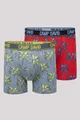 Produktbild: CAMP DAVID Boxershorts Set: (2-St) mit All Over Print