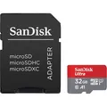 Produktbild: SanDisk Ultra 32 GB microSDHC Speicherkarte Kit 2020 (120 MB/s, Cl 10, U1, A1)