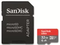 Produktbild: SANDISK microSDHC Speicherkarte Ultra, 32 GB, UHS-I SDSQUA4-032G-GN6MA