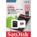 Produktbild: SanDisk SDSQUA4-032G-GN6MA Speicherkarte microSDHC Ultra 32 GB