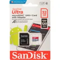 Produktbild: 32GB microSDHC Speicherkarte SanDisk Ultra