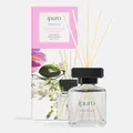 Produktbild: ipuro Essentials FLOWER BOWL Raumduft mit Stäbchen 50 ml - Raumerfrischer mit Blumenduft, Mandarine, Bergamotte, Jasmin, Veilchen & Zedernholz Duft Aroma - Diffuser mit Stäbchen - Lufterfrischer