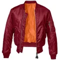 Produktbild: Brandit Outdoorjacke Brandit Pilotenjacke MA1 rot S