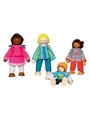 Produktbild: Goki Flexible Dolls Intercultural Family 4pcs.