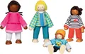 Produktbild: goki 51463 - Biegepuppen Interkulturelle Familie