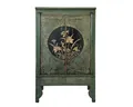 Produktbild: OPIUM OUTLET Drehtürenschrank Schrank Kommode Asia Möbel Hochzeitsschrank (B x T x H: 105 x 55 x 175 cm, komplett montiert, Vintage-Stil) chinesisch asiatisch orientalisch