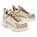 Produktbild: Buffalo Damen Schuhe Schnürschuh Plateau Sneaker CLD Chai, Farbe:Beige, Schuhgröße:EUR 37, Artikel:-beige/Copper