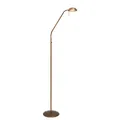 Produktbild: Stehlampe Stehleuchte dimmbar LED Wohnzimmerleuchte Leselampe bronze H 180 cm