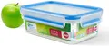 Produktbild: emsa Frischhaltedose CLIP & CLOSE 7 cm hoch 1,0 l transparent, blau 3100508540