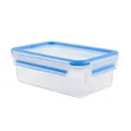 Produktbild: EMSA 508540 Clip & Close 1 Liter Frischhaltedose Transparent/Blau