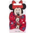 Produktbild: Cerda Haarklammer Haarspangen Minnie Mouse Rot Schleife 2 Stück