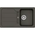 Produktbild: Schock Einbauspüle Formhaus D-100 A Asphalt - Auflagespüle - Grau