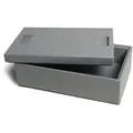 Produktbild: Climapor - Thermobox Transportbox 16,5 L Grau Isolierbox Kühlbox Warmhaltebox Styroporbox