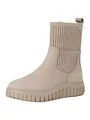 Produktbild: Tamaris COMFORT Damen Winterstiefel ohne Absatz mit Reißverschluss Gefüttert, Beige (Lt Grey), 39 EU