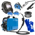Produktbild: IPOTOOLS 160ER Starter Pack MIG MAG Schweißgerät IGBT Schutzgas Fülldraht