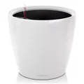 Produktbild: Lechuza Pflanzengefäß CLASSICO Premium LS 21 weiß hochglanz Ø 22 x 20 cm