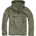 Produktbild: Brandit Windbreaker Brandit Windbreaker mit Fleecefutter Wasserabweisend grün XL
