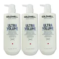 Produktbild: Goldwell Ultra Volume 3 x 1000 ml Bodifying Shampoo Set