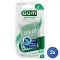 Produktbild: GUM Interdentalbürsten 3x Picks Pro Large 30 Stück Weiß Kunststoff