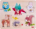 Produktbild: 6 Teile HABA Kinder Greifpuzzle Waldtiere 1306542001