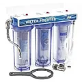 Produktbild: Naturewater - Nw-pr103 3 Stufen Wasserfilter, 5 Μ, 26,16 Mm (3/4'), Ø62 Mm Pp Kartusche, Filter Wandhalterung, Filterschlüssel, Sedimentfilter Aktivkohleblock Aktivkohlegranulat