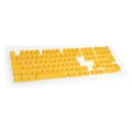 Produktbild: Ducky PBT Double-Shot Keycap Set Yellow (DKSA109-DEPDYDYYWO1)