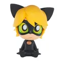 Produktbild: Plastoy Miraculous Spardose Chibi Black Cat - Kunststoff - 17 cm