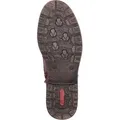 Produktbild: Rieker Damen Stiefelette mit Blumenmuster wasserabweisend mit RiekerTEX 94712, Größe:39 EU, Farbe:Rot - Weiß - 39
