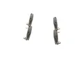 Produktbild: BOSCH Bremsbeläge Hinten (0 986 494 043) für für Nissan Interstar Opel Movano
