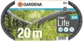 Produktbild: Liano Life Textilschlauch 1/2 Zoll, 20m Set Hochflexibler Gartenschlauch aus ...