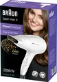 Produktbild: Braun Haartrockner Satin Hair 3 HD380 PowerPerfection mit Ionentechnologie weiß