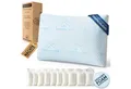 Produktbild: Schlummerglanz Kopfkissen Memory Foam Kissen - Kopfkissen 40x80 höhenverstellbar, Memory-Schaum, höhenverstellbar, portionierte Nachfüllpacks