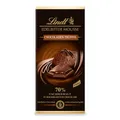 Produktbild: Lindt Schokolade Edelbitter Mousse Chocolade-Trüffel | 150 g Tafel | Mit 70 % Kakaogehalt und dunkler Mousse au Chocolat und Schokoladen-Trüffel Füllung | Schokoladentafel | dunkle Schokolade