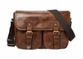Produktbild: FOSSIL Greenville Courier Umhängetasche Tasche Cognac braun