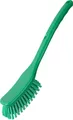 Produktbild: haug bürsten Stielbürste - in Weiß Grün - Material: Körper Polypropylen & Borsten Polyester PBT - Hygienestandard: HACCP, Lebensmittelkonform - Maße: 295 x 40 x 55 mm - Made in Germany