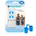 Produktbild: Nasivent Sport Premium Nasendilatator - (2x Gr. XS) - Sky Blue - Verbesserte Atmung, Verbesserte Performance - Dein Schlüssel zum sportlichen Erfolg