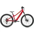 Produktbild: S'COOL e-troX race 26 Zoll 9-Gang Alivio Red/Orange | Kinderfahrrad | Jugendfahrrad | 26 Zoll | Mountainbike | Kinder E-Bike | Elektrofahrrad | 9 Gang - Orange/Rot