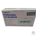 Produktbild: LogiLink SC0121W - Radio-Wecker mit Temperaturanzeige, Einschlaf-Timer, inkl. US