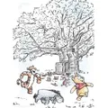 Produktbild: Komar Wandbild Winnie Pooh Playground 30 x 40 cm