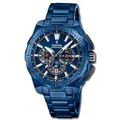 Produktbild: Festina Herrenuhr Chrono Bike Armbanduhr Edelstahl blau UF20729/1