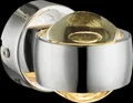 Produktbild: Globo Lighting|Wandleuchte Metall verchromt, 2x LED