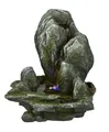 Produktbild: Zimmerbrunnen LED, Springbrunnen, Wasserspiel, Wasserfall Brunnen, Dekobrunnen