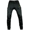 Produktbild: John Doe Motorradhose Stroker Cargo XTM Aramid-Schicht, Protektortaschen, wasserabweisend, Stretch schwarz W33-L34