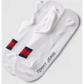 Produktbild: Tommy Hilfiger Füßlinge mit Logo-Print im 2er-Pack in Weiss, Größe 43/46