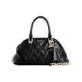 Produktbild: GUESS Damen Adelard Dome Satchel Ranzen, Schwarz