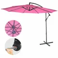 Produktbild: B-Ware Ampelschirm Terni, Sonnenschirm, Ø 3m neigbar, Polyester 11kg, pink-rosa