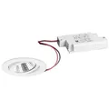 Produktbild: Brumberg LED-Einbaustrahler 230 V AC, 50 Hz, 6 W, 38°, 3000 K, 640 lm, rund, schwenkbar, schwarz BRUM-39363173