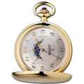 Produktbild: Regent Herren Taschenuhr Analog Gehäuse gold URP731