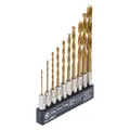 Produktbild: BGS HSS-Bohrer-Satz (1.5 mm, 2 mm, 2.5 mm, 3 mm, 3.2 mm, 3.5 mm, 4 mm, 4.5 mm, 5 mm, 6 mm) (50801)