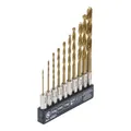 Produktbild: BGS Do it yourself HSS-Bohrer-Satz titan-nitriert 1,5 - 6 mm 10-tlg.